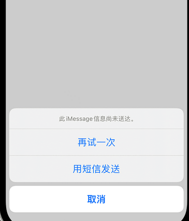 莒县apple维修iPhone上无法正常发送iMessage信息