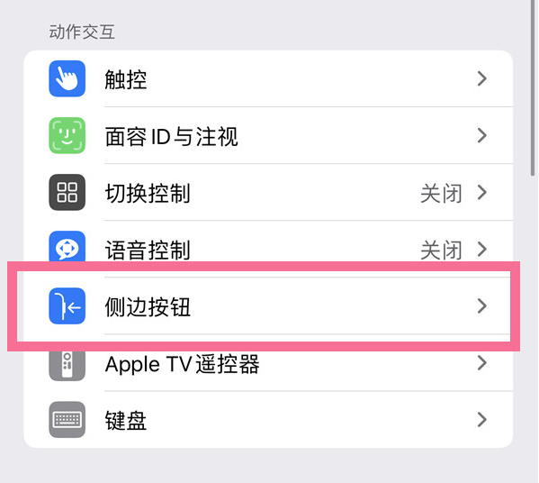 莒县苹果14维修店分享iPhone14 Plus侧键双击下载功能关闭方法 